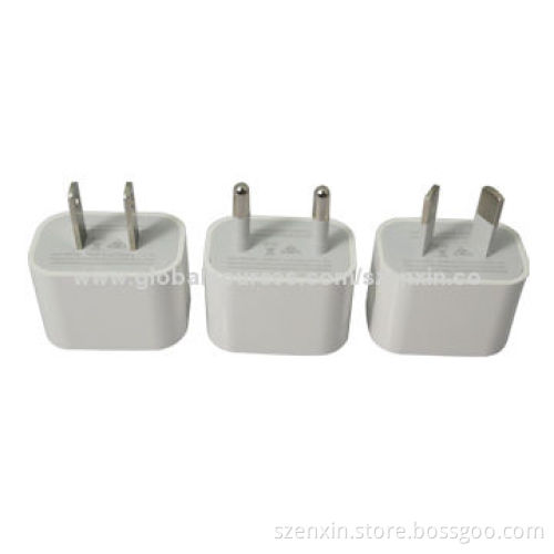 USB Travel/Home Charger for iPhone 6/6P, with 100 to 240V AC, 50/60Hz Input VoltageNew